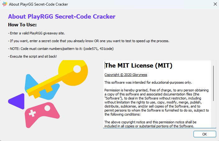 Preview of PlayrGG Secret-Code Cracker